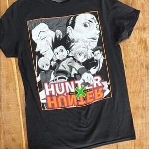 Hunter x Hunter Black Graphic Tee NWOT